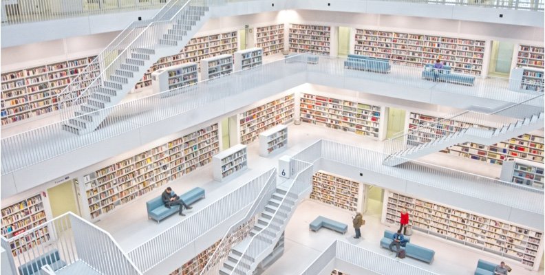Stuttgart city library by Yi architects